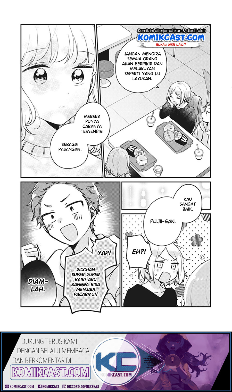 It’s Not Meguro-san’s First Time Chapter 26 Bahasa Indonesia